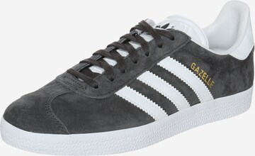 pilka ADIDAS ORIGINALS Sportbačiai be auliuko 'Gazelle': priekis