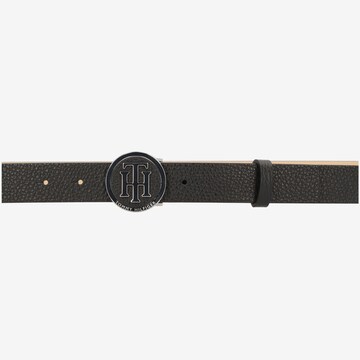 TOMMY HILFIGER Opasek 'Round Buckle' – černá