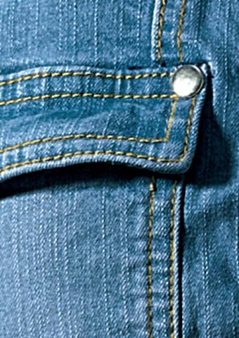 Aniston CASUAL Jeansjacke in Blau