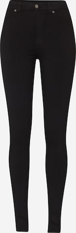 Dr. Denim Skinny Jeans pajkice 'Solitaire' | črna barva: sprednja stran
