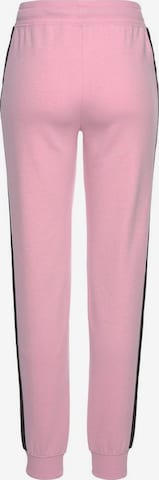 BENCH Tapered Pyjamabroek in Roze