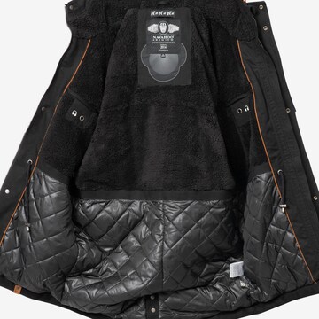 NAVAHOO Parka 'Manaka' in Schwarz