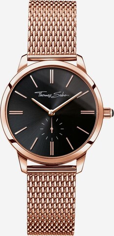 Thomas Sabo Quarzuhr 'WA0249-265-203-33 mm' in Gold: predná strana