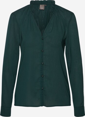 ICHI Blouse 'CASSIO' in Groen: voorkant