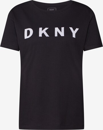 DKNY Μπλουζάκι 'FOUNDATION' σε μαύρο: μπροστά