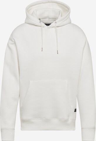 JACK & JONES Sweatshirt 'Soft' in Wit: voorkant