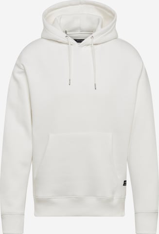 JACK & JONES Sweatshirt 'Soft' i vit: framsida