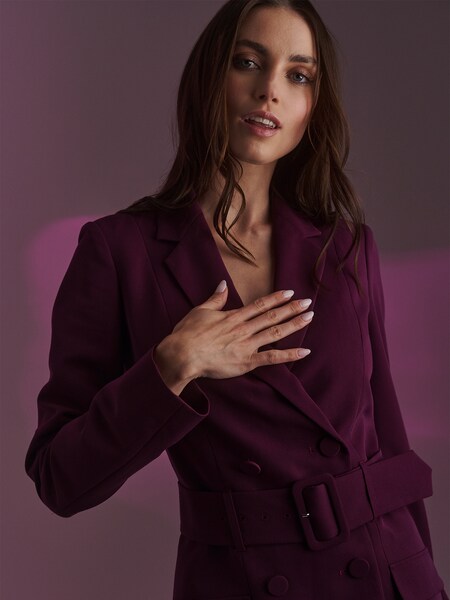 Charlie Weiss - Purple Edgy Look by WE Fashion