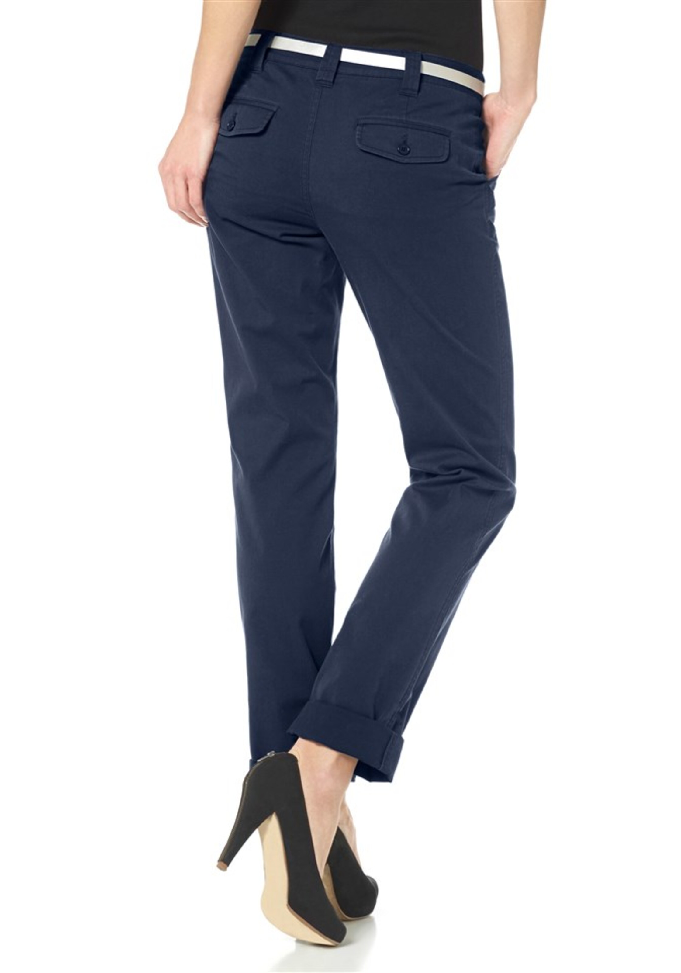 AJC Regular Chinohose in Blau