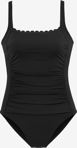 LASCANA Swimsuit in Black: front