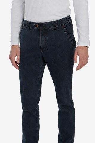 CLUB OF COMFORT Slimfit Jeans in Blau