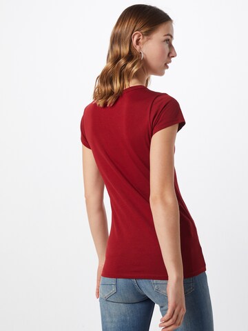 G-Star RAW Koszulka 'Eyben' w kolorze czerwony