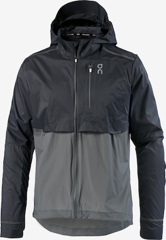 On Weatherproof jacket in Grey: front