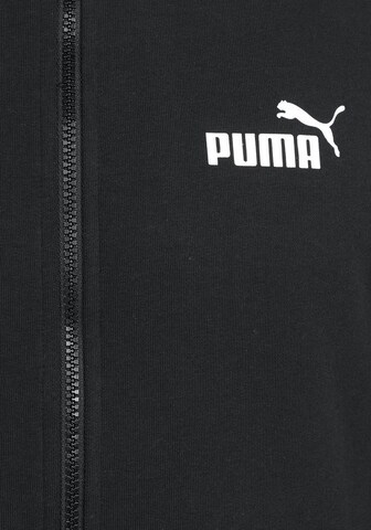 PUMA Bluza rozpinana sportowa 'Track' w kolorze czarny