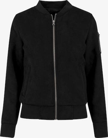 Urban Classics Between-season jacket in Black: front