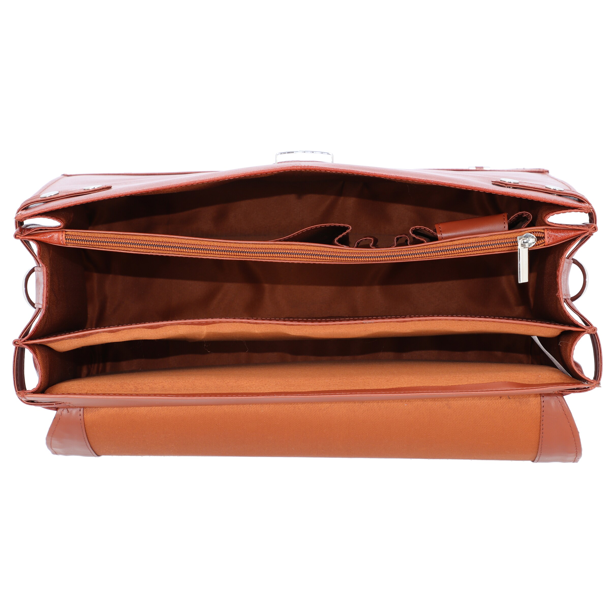 Borsa portadocumenti 'Mocca' di Alassio in marrone