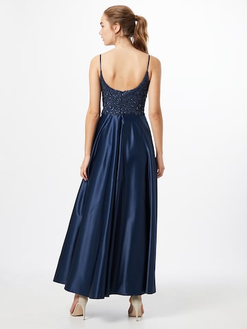 Robe de soirée Unique en bleu