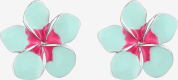 ELLI Oorbellen 'Frangipani Blüte' in Gemengde kleuren: voorkant