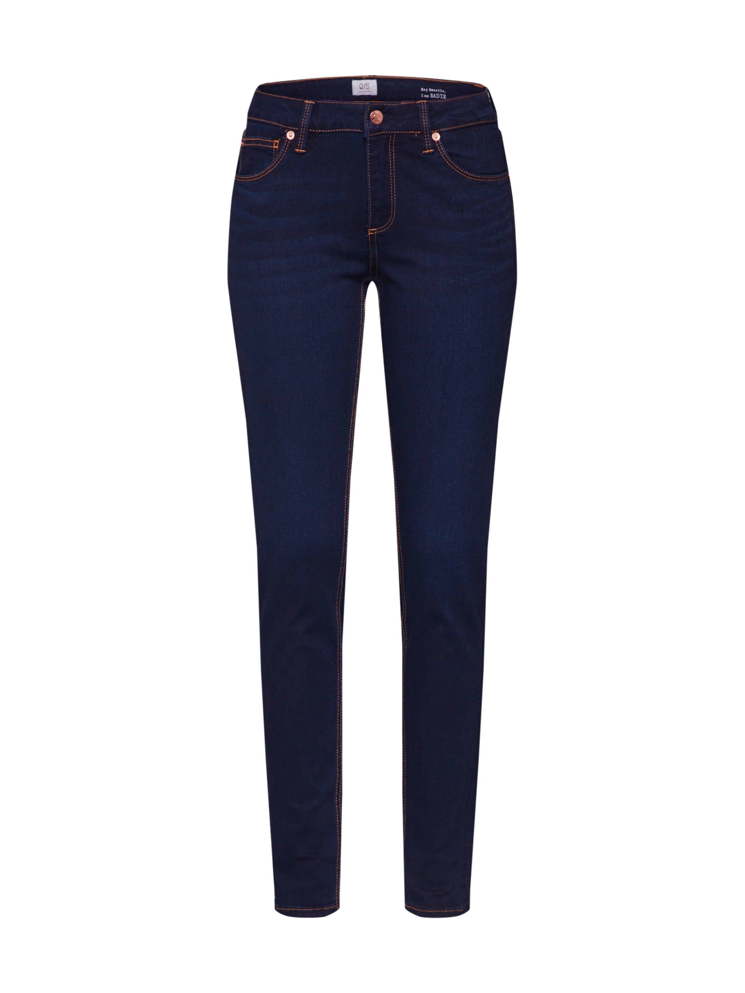 QS Jeans in Blau: Vorderseite
