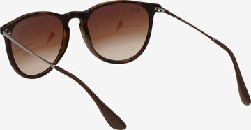 Ray-Ban Okulary przeciwsłoneczne 'Erika' w kolorze brązowy