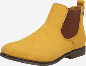 Chelsea Boots Rieker en jaune : devant