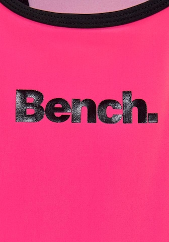 BENCH Badeanzug in Pink