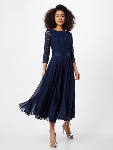 SWING Evening Dress in Blue: front