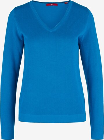 s.Oliver Pullover in Blau: predná strana