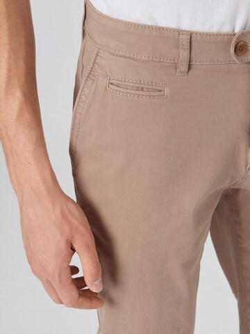 BRAX Regular Chino Pants 'Everest' in Brown