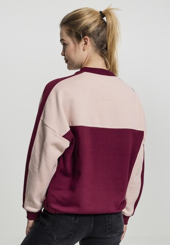 Urban Classics Sweatshirt in Rot