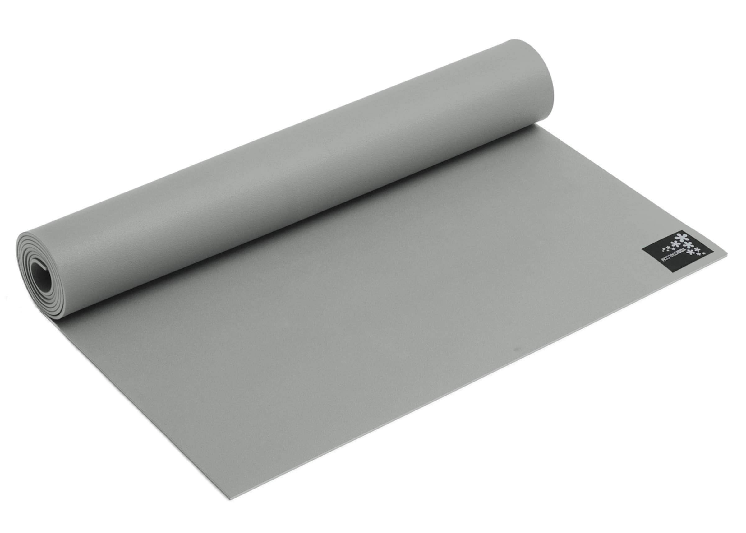YOGISTAR.COM Yogamatte 'Sun' 4mm in Grau: Vorderseite