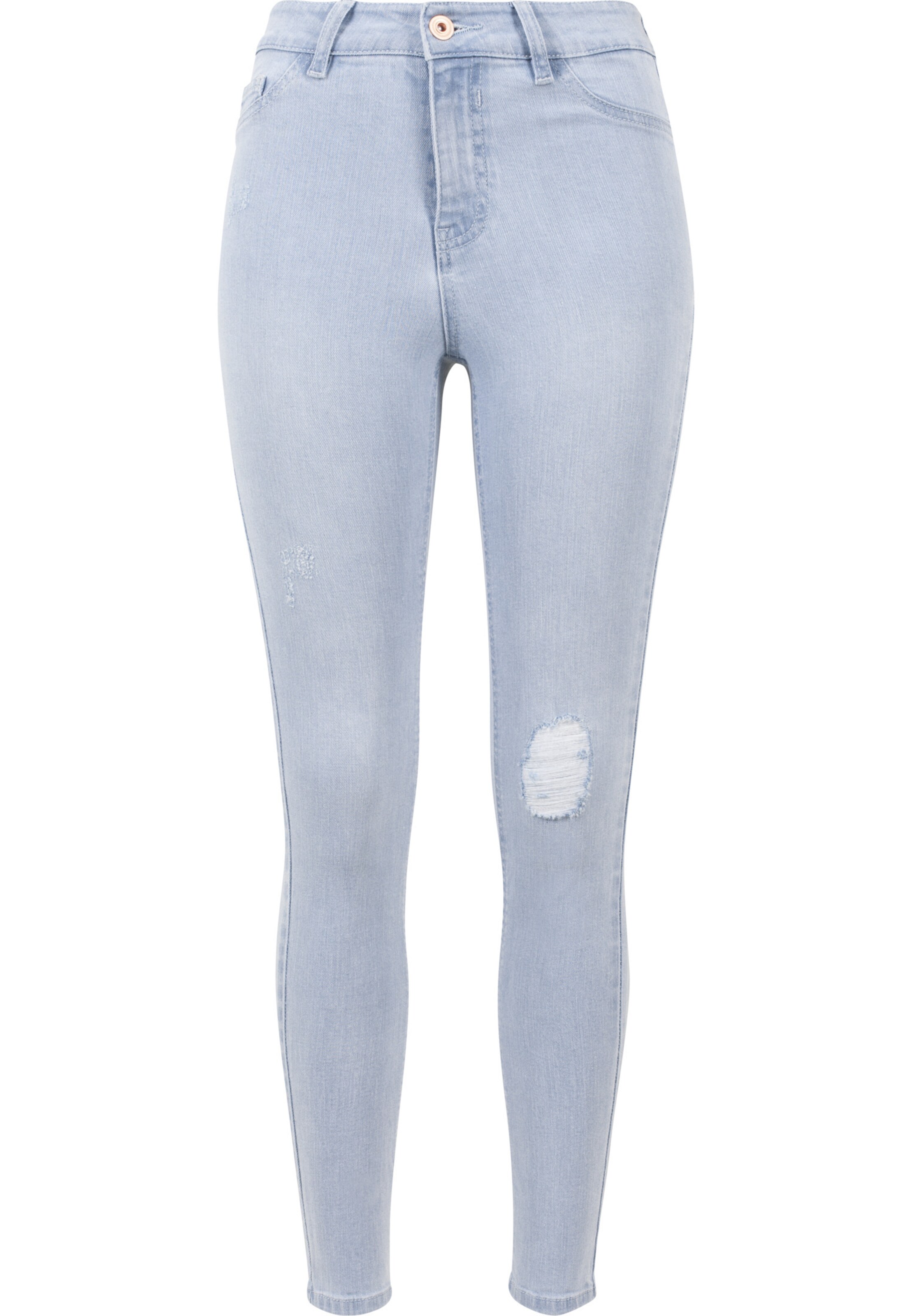 Skinny Jean Urban Classics en bleu : devant