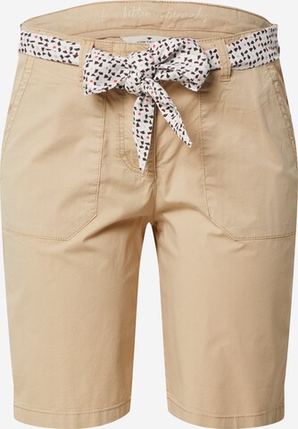 TOM TAILOR Regular Shorts in Braun: predná strana