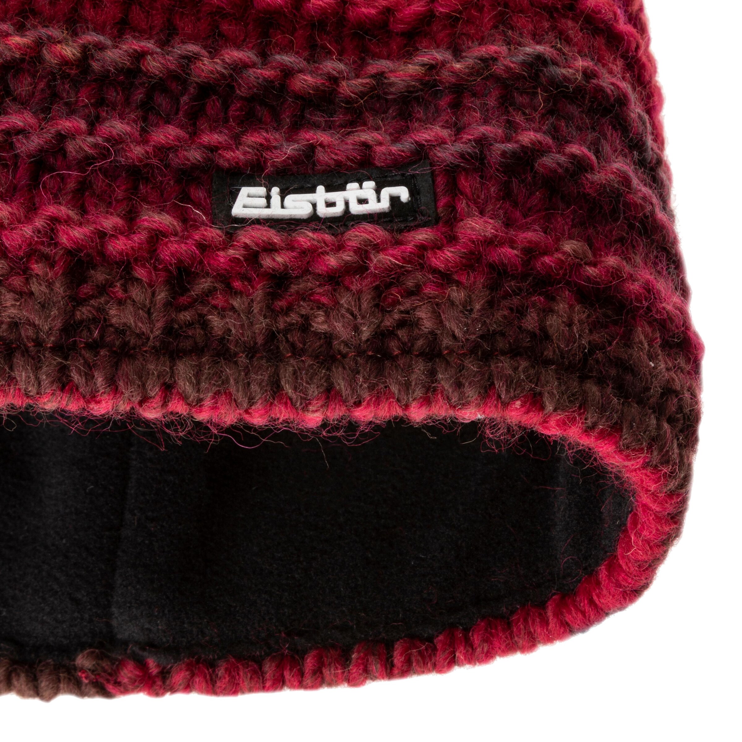 Eisbär Mütze 'Mikata' in Rot