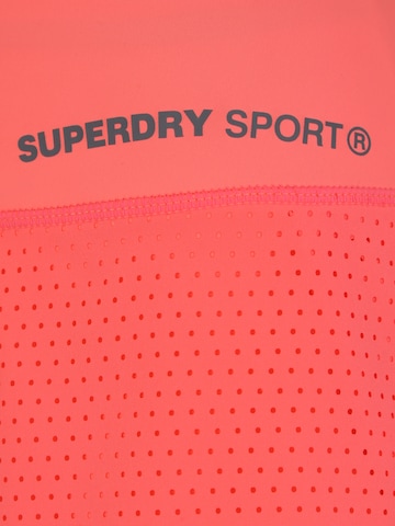 Regular Pantaloni sport de la Superdry pe portocaliu