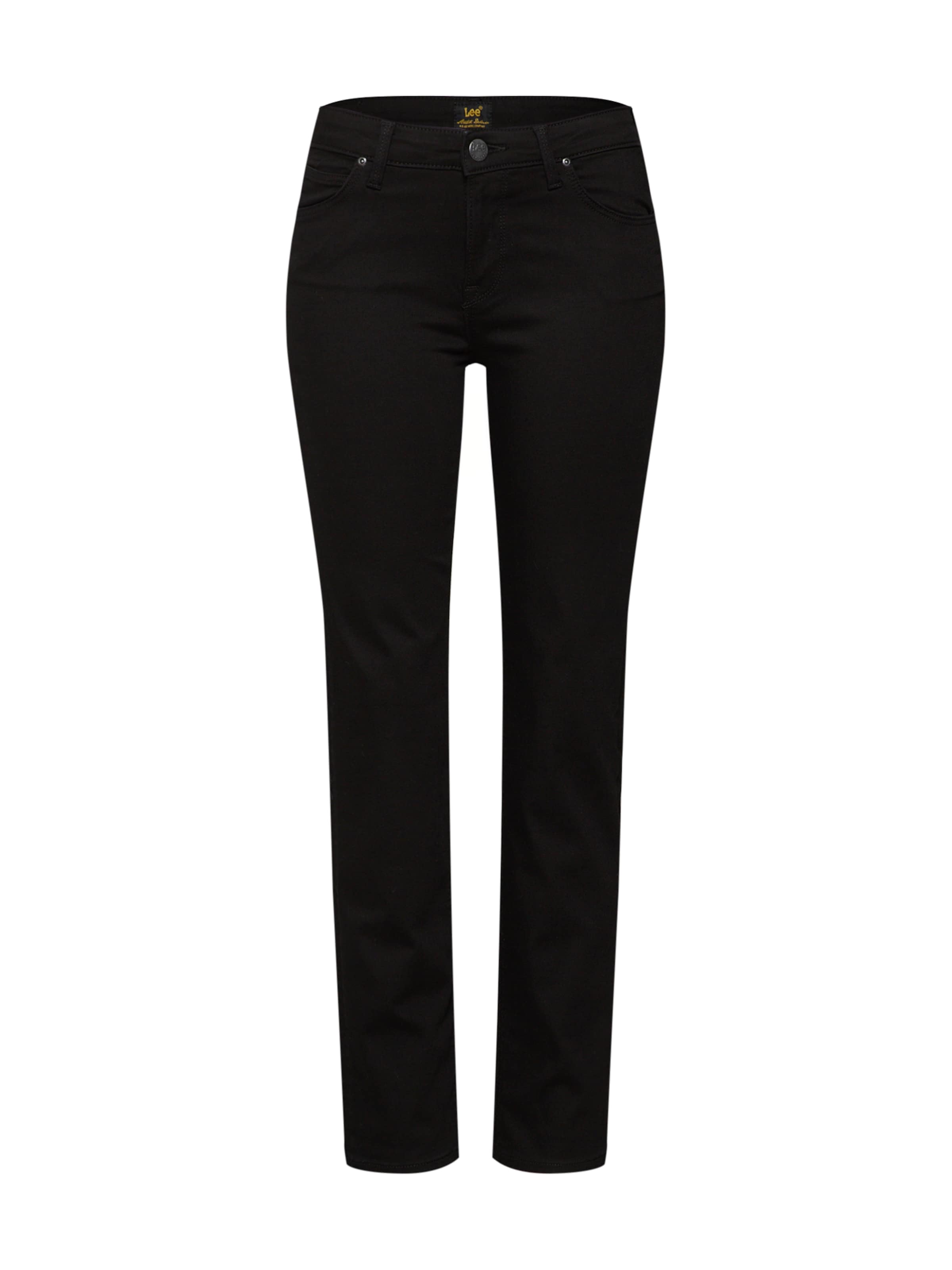 Lee Regular Дънки 'MARION' в черно: отпред