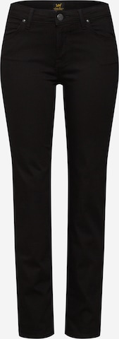 Lee Regular Jeans 'Marion Straight' in Black: front