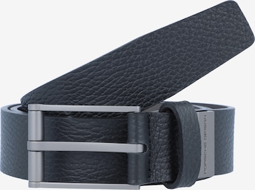 Ceinture Porsche Design en noir : devant