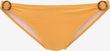 Pantaloncini per bikini 'Rome' di s.Oliver in giallo: frontale