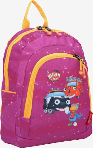 TRAVELITE Rucksack 'Helden der Stadt' in Pink