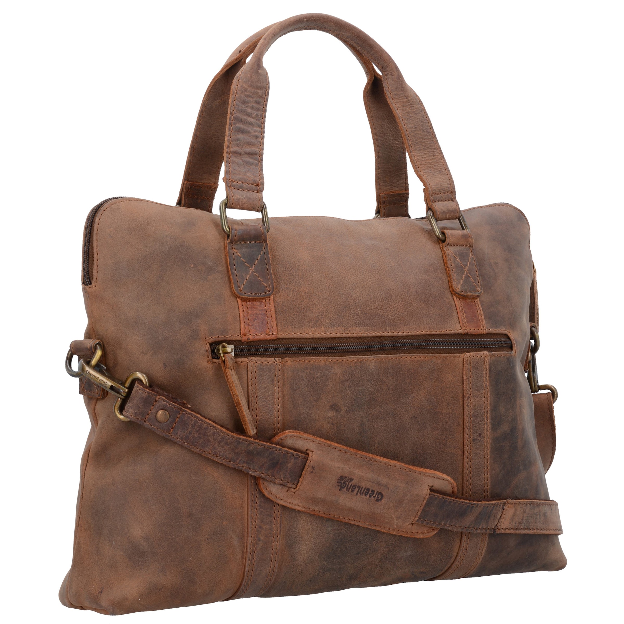 Greenland Nature Aktentas 'Montenegro' in Bruin