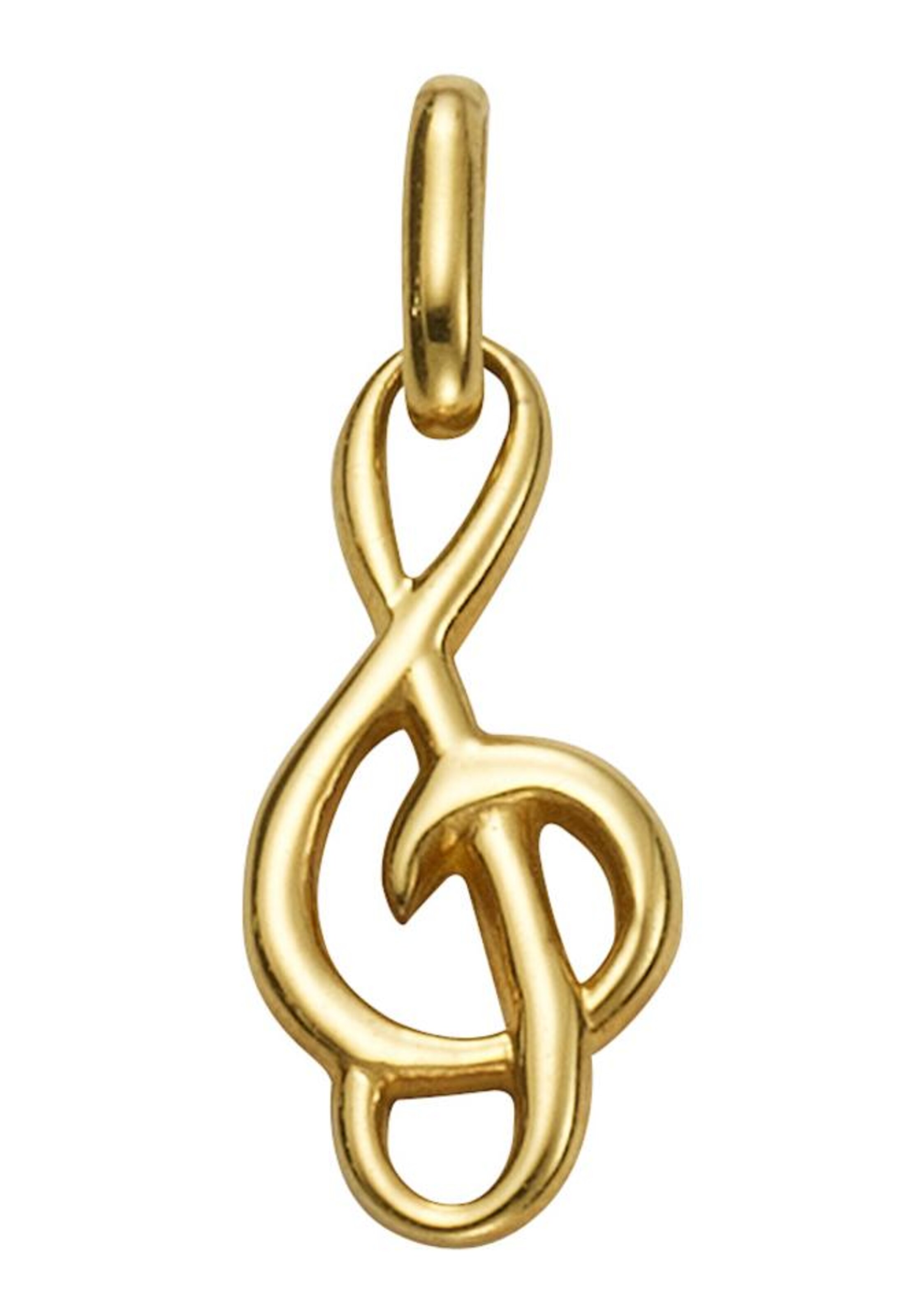 FIRETTI Anhänger in Gold: Vorderseite