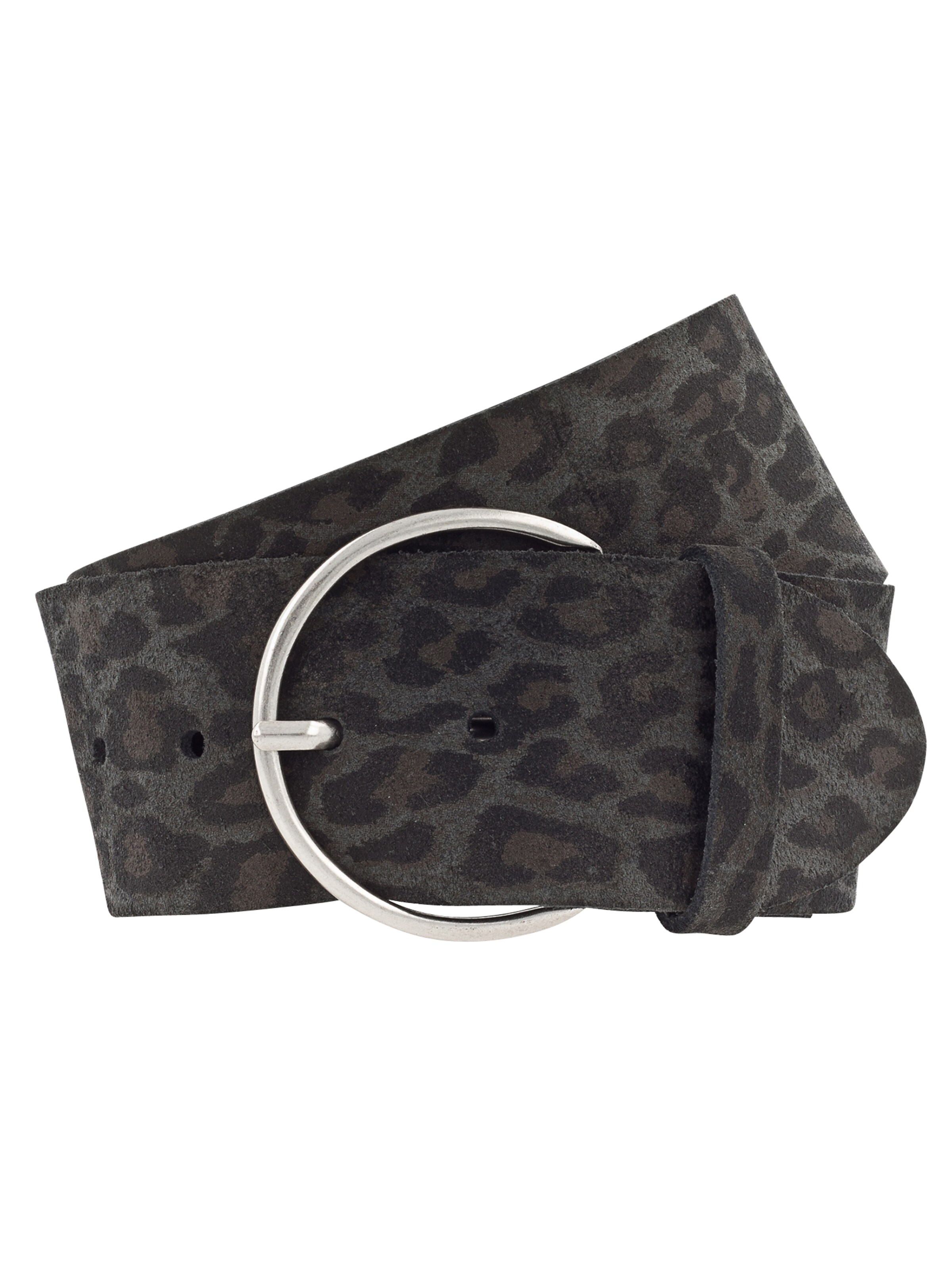 VANZETTI - Riem '60 mm' in de kleur Antraciet