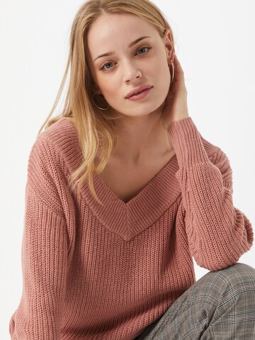 Pullover 'Melton' di ONLY in rosa