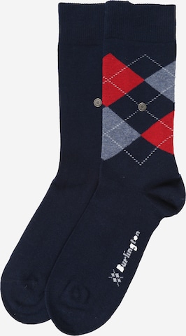 Chaussettes BURLINGTON en bleu : devant