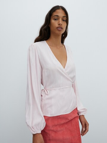 EDITED Blouse 'Papina' in Roze: voorkant