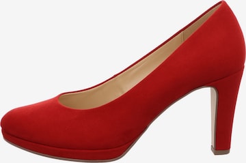 GABOR Pumps in Red: front