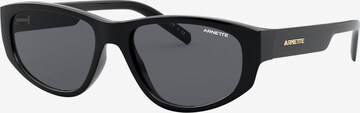 Lunettes de soleil ARNETTE en noir : devant