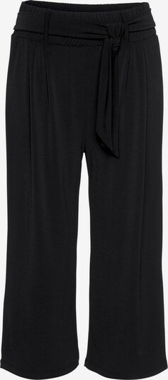 LASCANA Pantalon à pince en noir, Vue avec produit