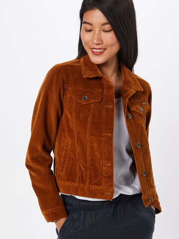 Superdry Between-Season Jacket 'Girlfriend' in Brown: front